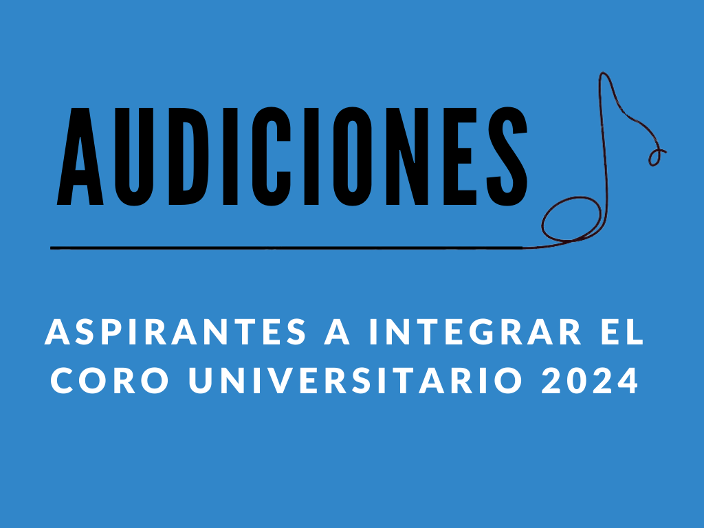 Nuevas fechas: audiciones para integrar el coro de la Universidad de la República.