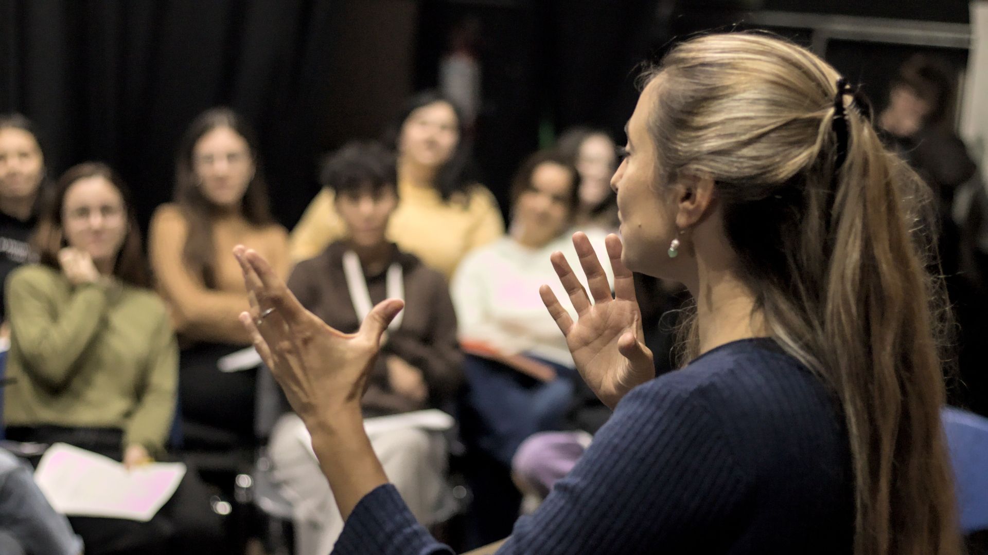 Primer ensayo del coro de la Universidad de la República – “Energía y un sonido que promete”