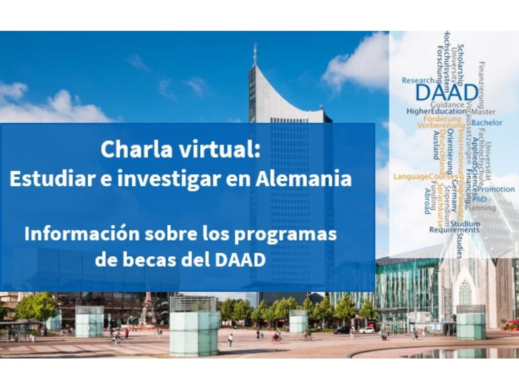 Charla virtual: Estudiar e investigar en Alemania