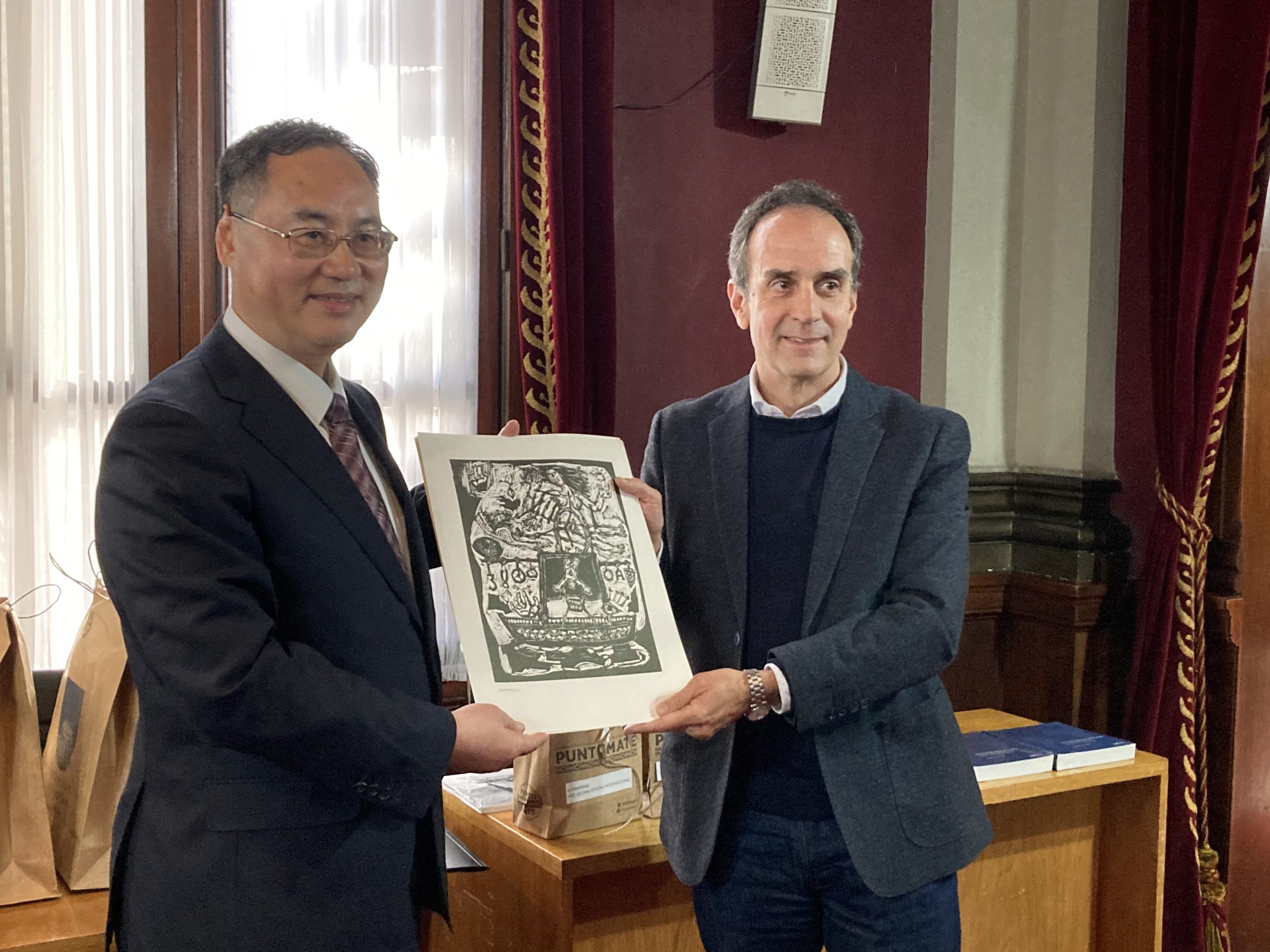 Avanzan los proyectos conjuntos entre la Udelar y la Universidad de Qingdao