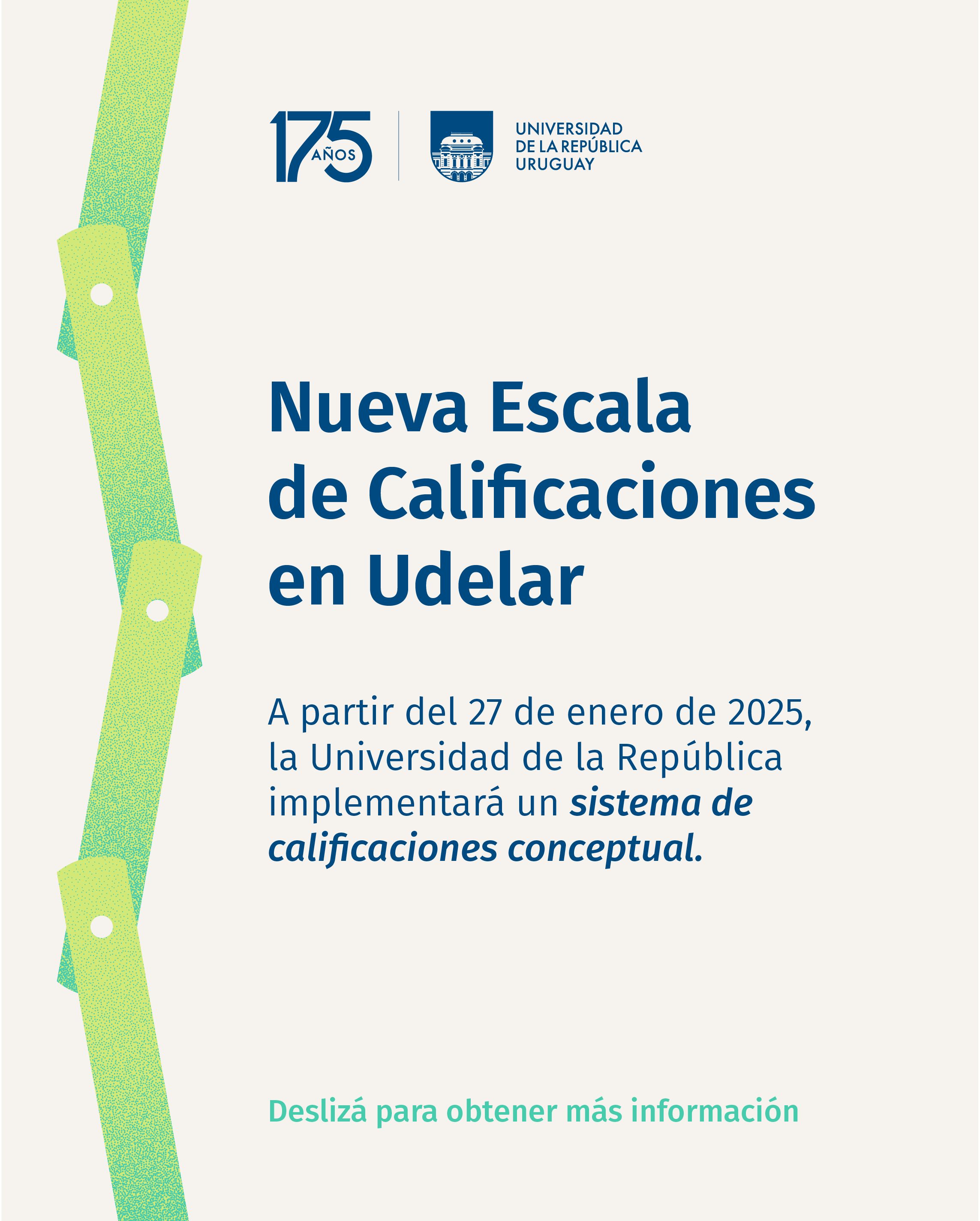 Nueva Escala de Calificaciones Udelar