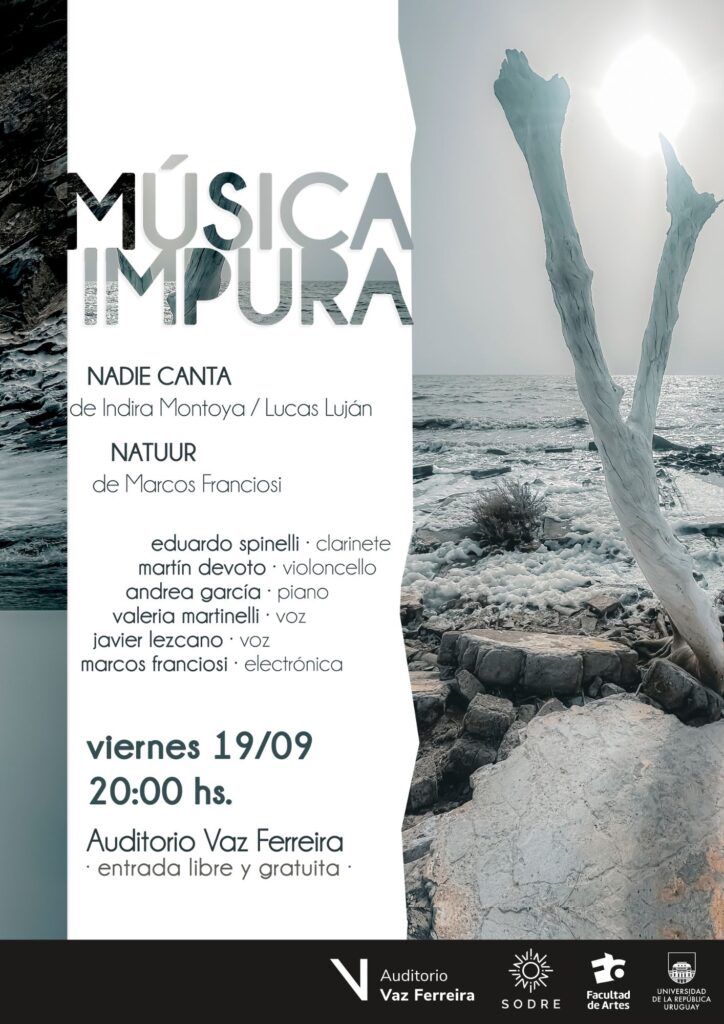 Música impura afiche
