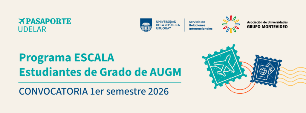 Convocatoria Escala AUGM 1° semestre 2026