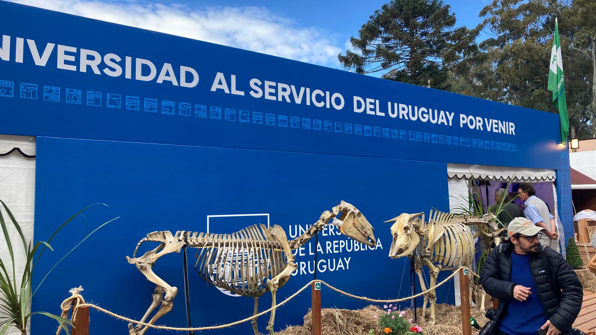 Stand Udelar en la Expo Prado 2025