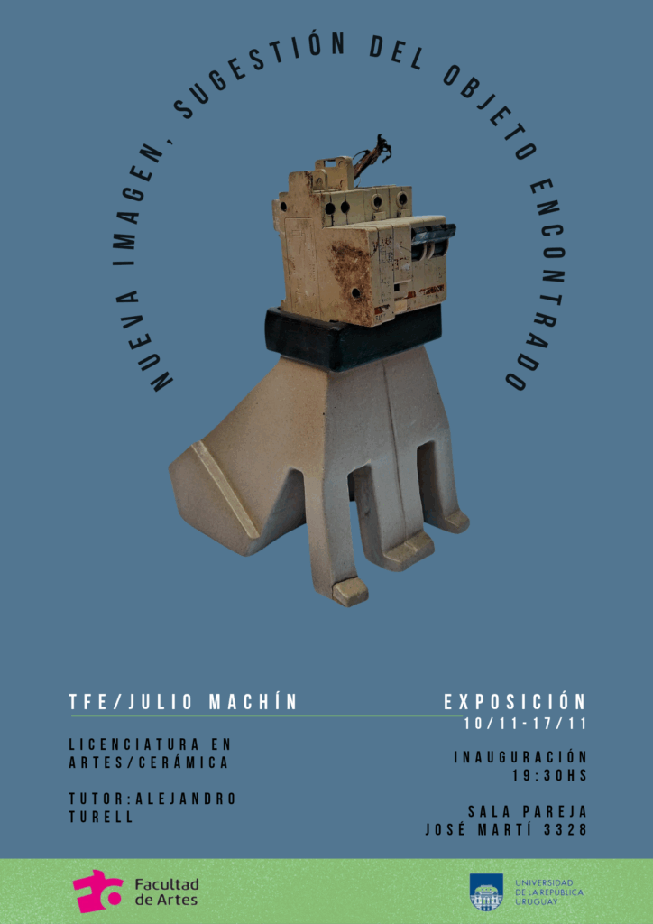 Afiche de difusión de TFE Julio Machín