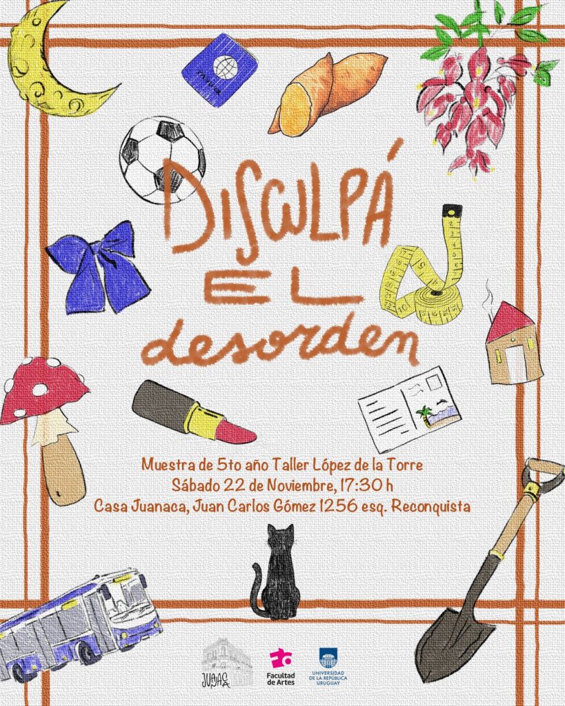 imagen ilustrativa de "Disculpá el desorden"