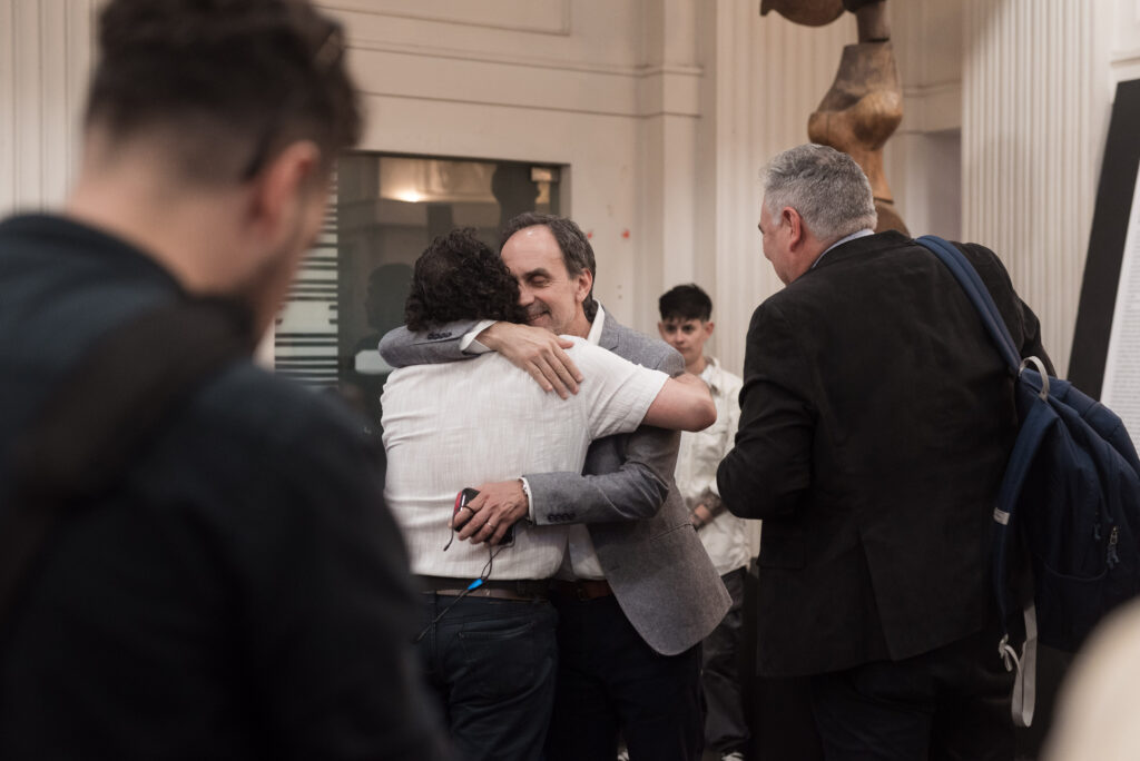 Saludo de Miranda a Cancela