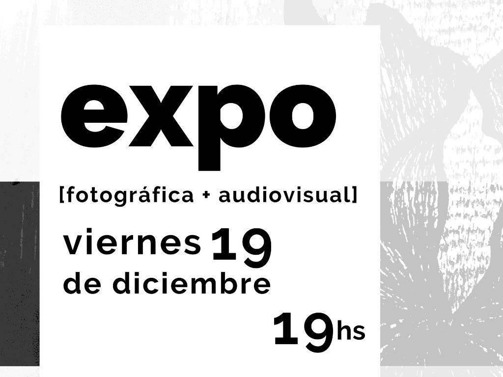Afiche de difusión Expo