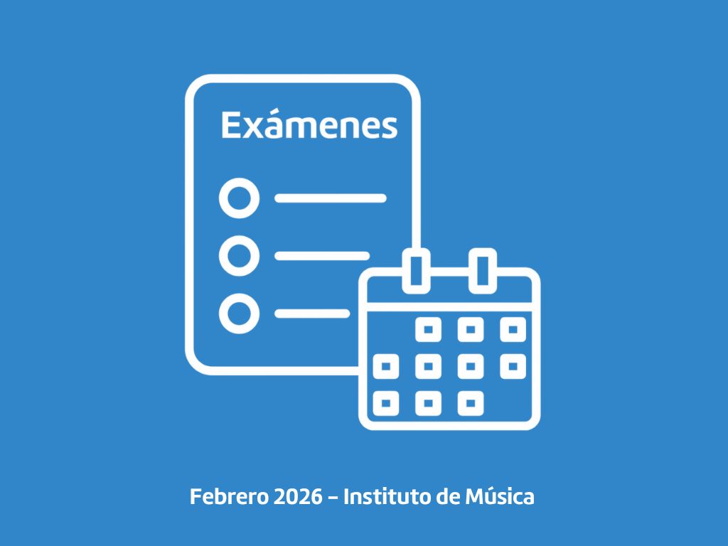 Calendario de exámenes de Música – febrero 2026