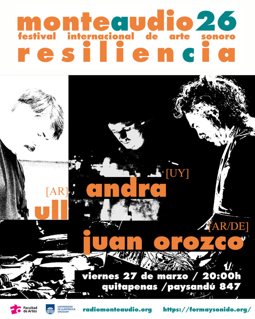 afiche de difusión preevento monteaudio 26 resiliencia