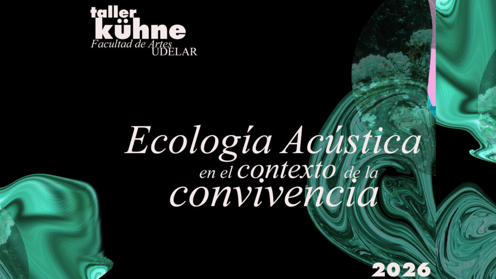 Gráfico de difusión del curso: Ecología acústica en el ámbito de la convivencia