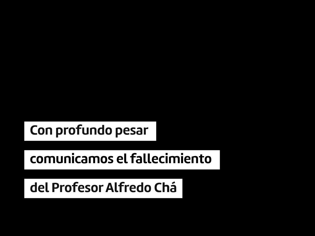 Acompañamos a sus seres queridos y a toda la comunidad universitaria en este momento de dolor