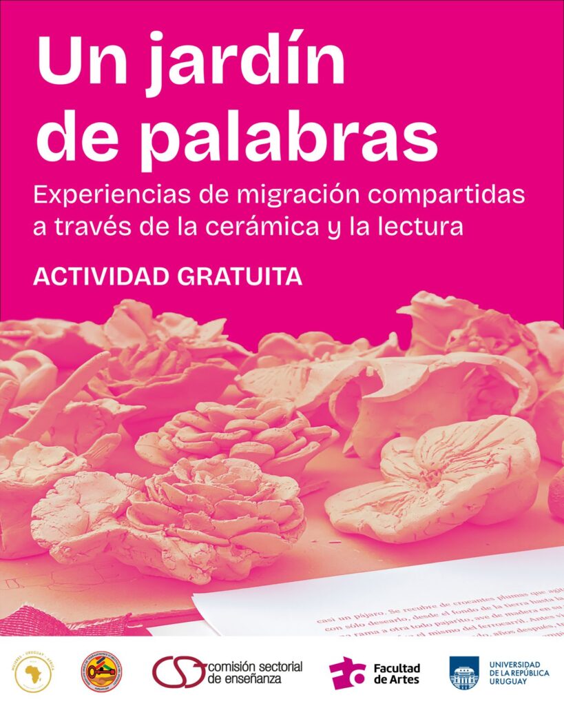 Un jardín de palabras afiche