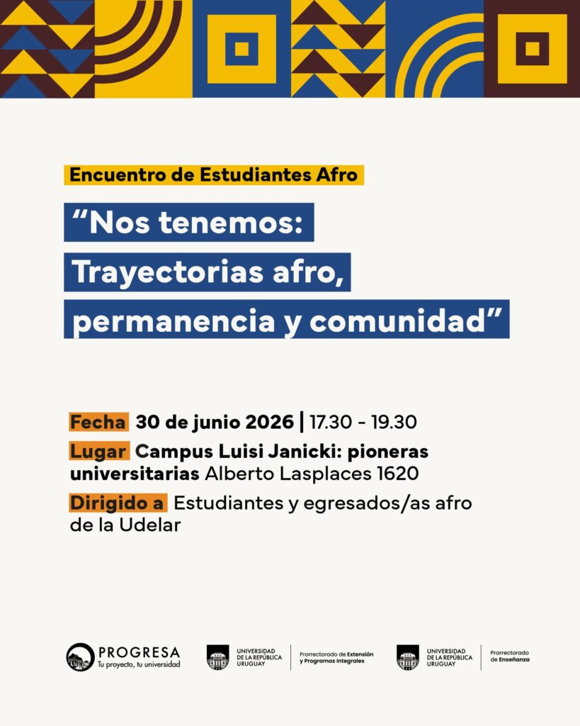 Imagen de difusión del encuentro "Nos tenemos: trayectorias afro, permanencia y comunidad", 30 de junio de 2026