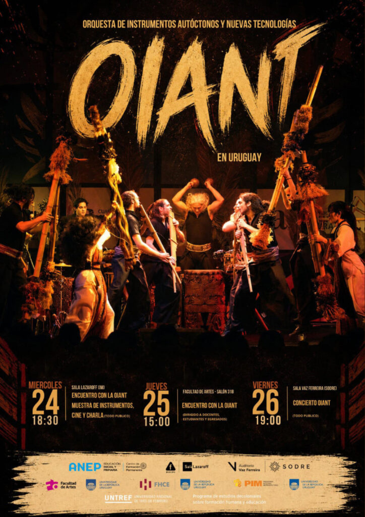 Afiche de difusión OIANT EN MONTEVIDEO