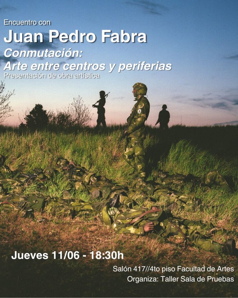 imagen ilustrativa del Encuentro con Juan Pedro Fabra. 