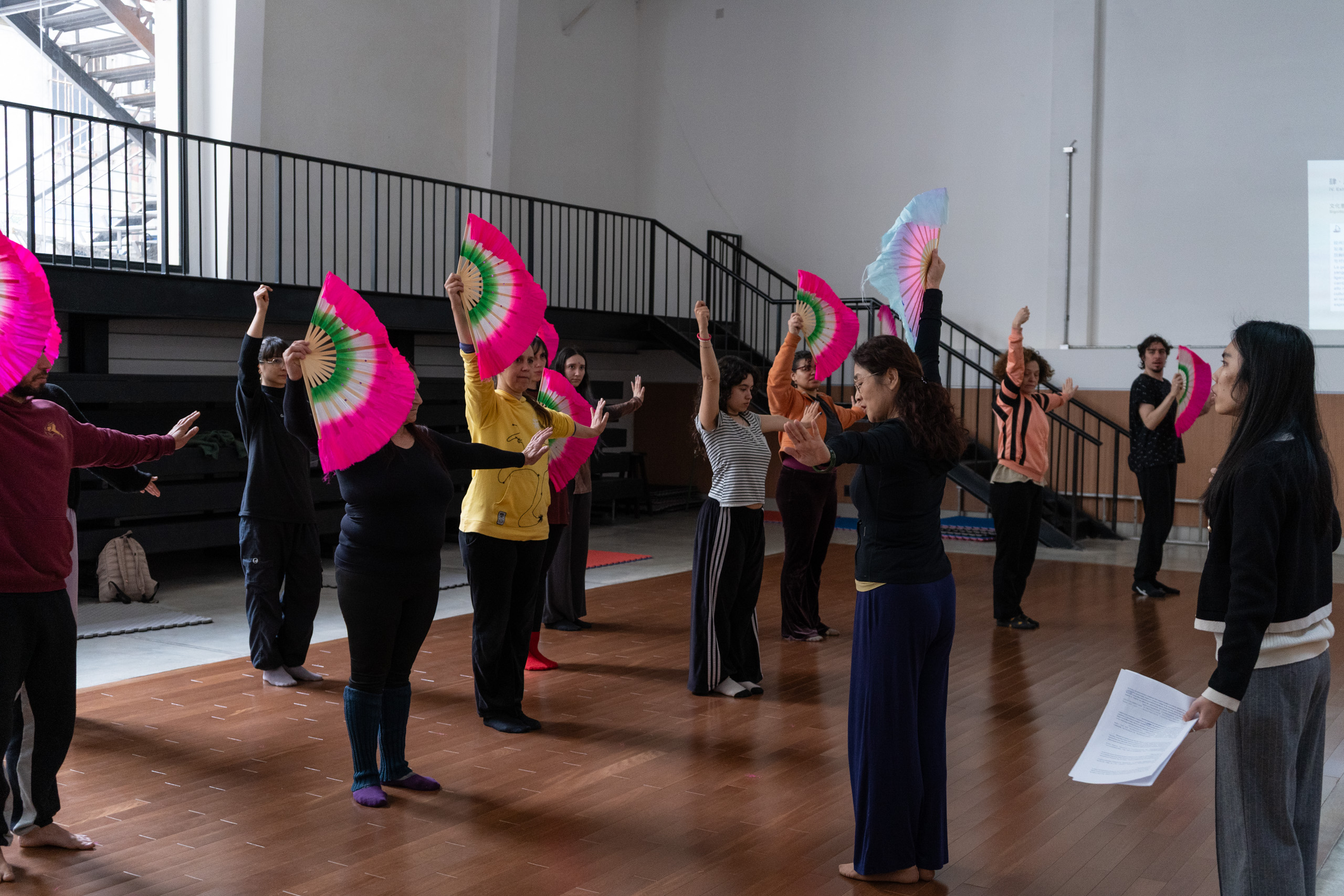 Talleres en Bellas Artes, Música y Danza profundizaron el intercambio con la Universidad de Qingdao