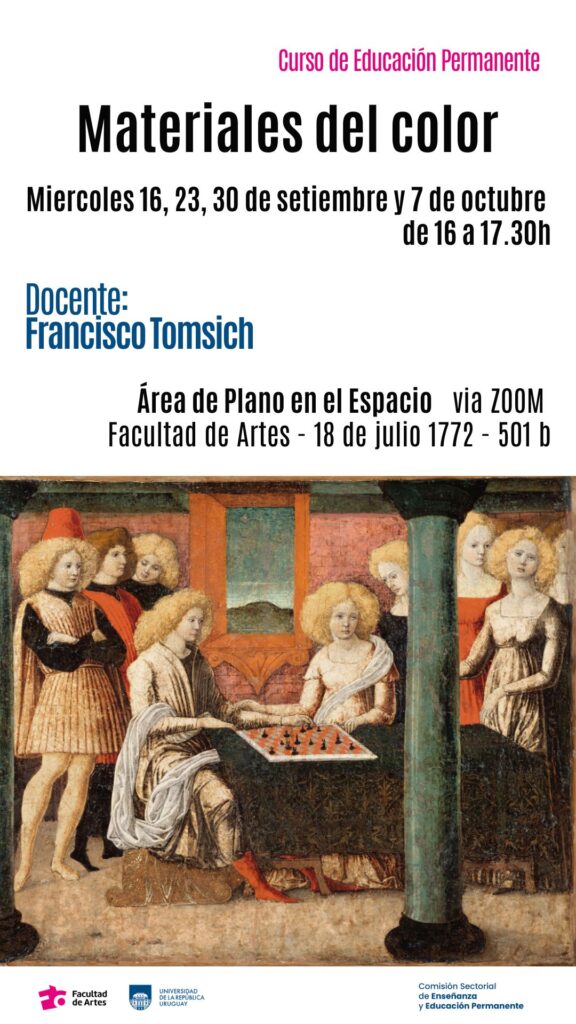 Imagen ilustrativa Materiales del color
