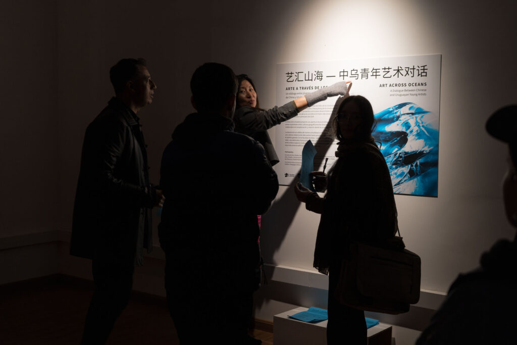 Inauguración Arte a través de los océanos